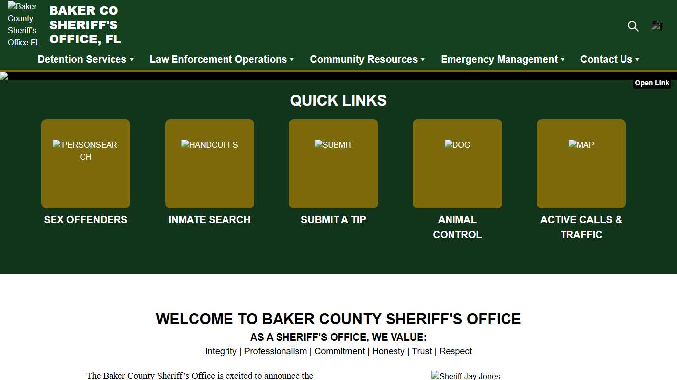Baker County Sheriff’s Office FL